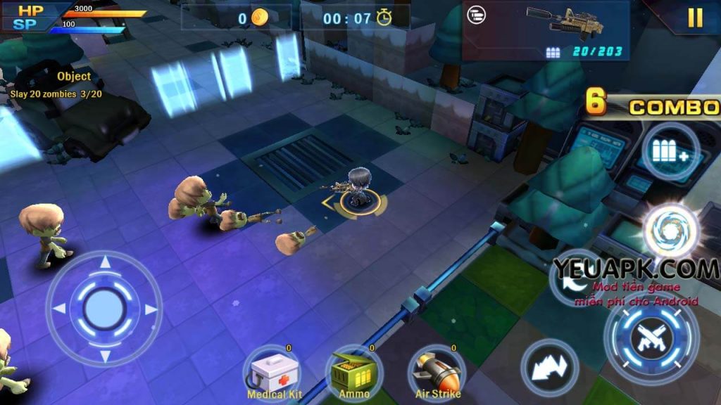 Guns X Zombies 2 v1.3.3 mod tiền và kim cương cho Android [HD mới nhất]