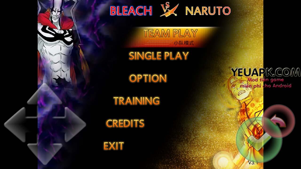 Bleach Vs Naruto Mod 240 Nhân Vật – Game Đối Kháng Anime Cho Android