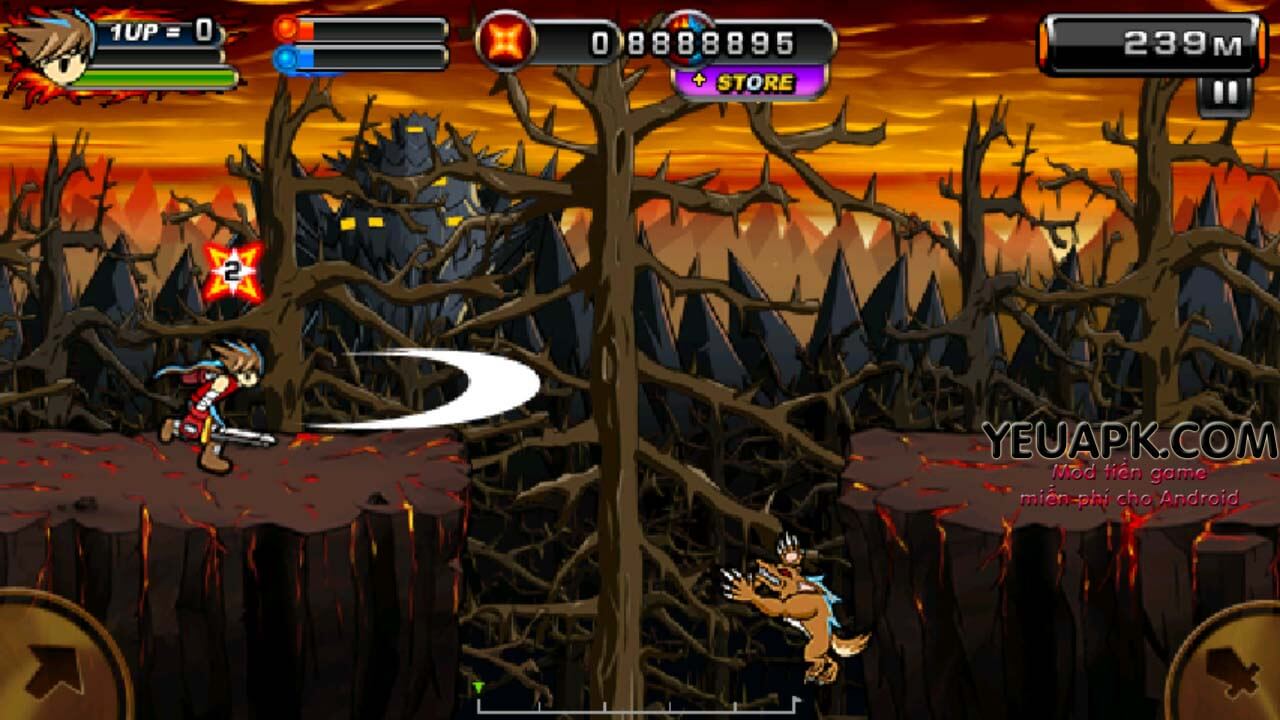 Ma quỷ Ninja 2 v2.9.4 mod tiền (money) – Game Devil Ninja 2 cho Android