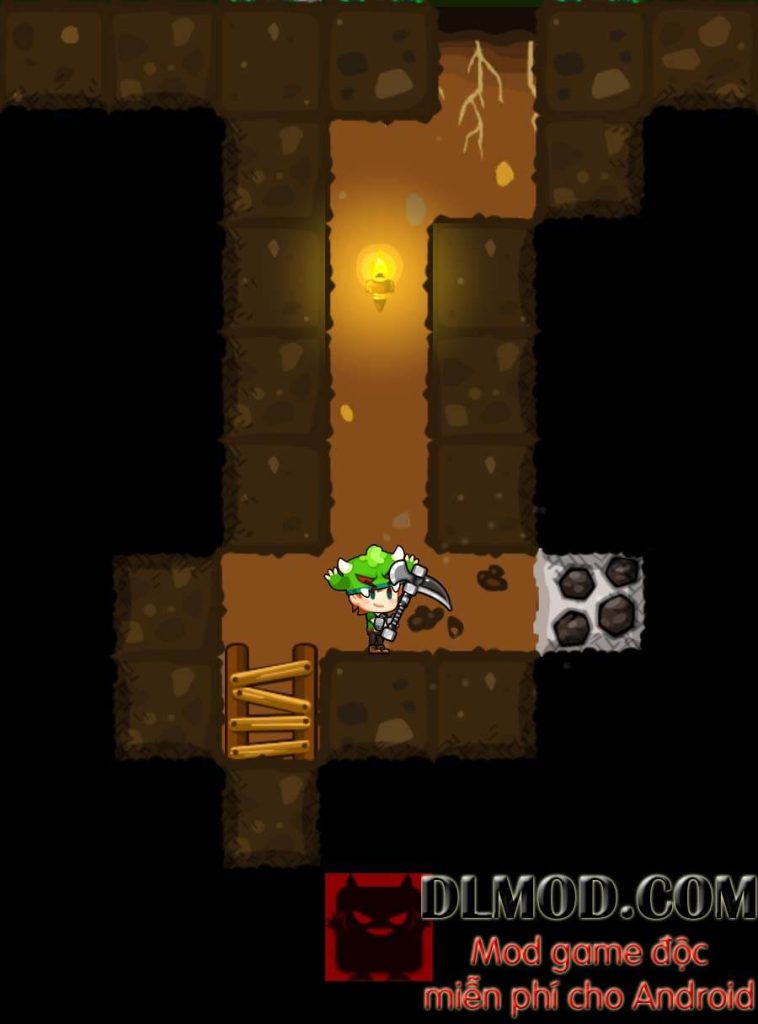 Pocket Mine 3 mod tiền (money) Game đào vàng kiểu mới cho Android