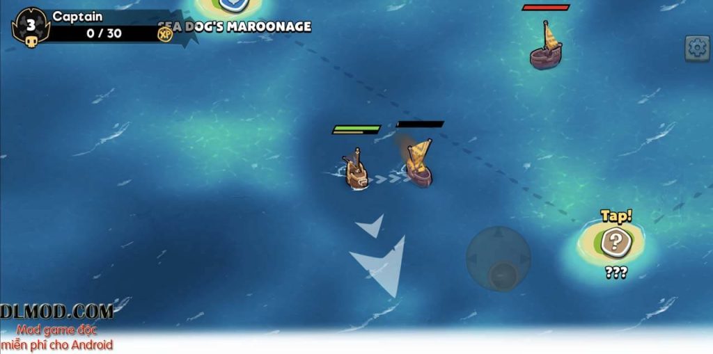 Pirate Evolution mod tiền (money) Game vua hải tặc cho Android